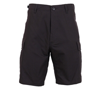 Rothco Black Rip-Stop BDU Shorts - 7047