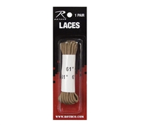 Rothco 61 inch Desert Tan Boot Laces - 7158