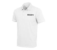 Rothco White Security Polo Shirt 7694