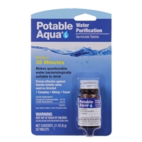 Potable Aqua Water Purification Tablets - 7740