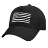 Rothco Thin Silver Line Flag Low Pro Cap 7880