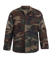 Rothco Woodland Camouflage Bdu Shirt - 7940
