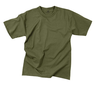 Rothco Olive Drab 100% Cotton T-Shirt - 7979