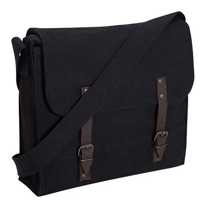 Rothco Black Canvas Medic Bag - 8138