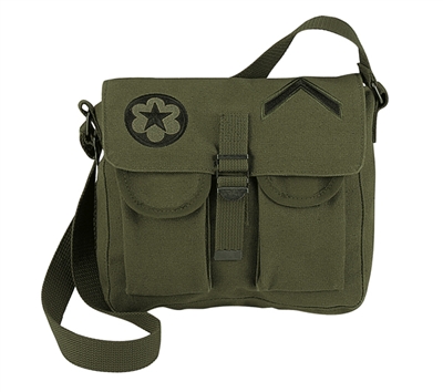Rothco Olive Drab Canvas Shoulder Bag - 8277