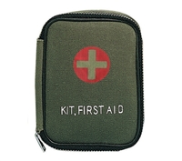 Rothco Military Zipper First Aid Kit with Contents - 8328