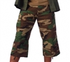 Rothco Mens Camouflage BDU Rip-Stop Capri Pants - 8361