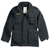 Rothco Black Vintage M-65 Field Jacket - 8608