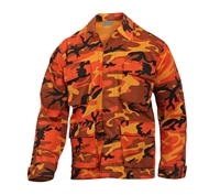 Rothco Savage Orange Camo BDU Shirts 8890