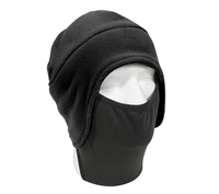 Rothco Black Convertible Fleece Face Mask - 8943