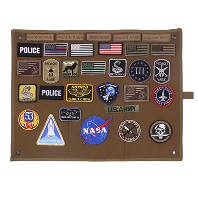 Rothco Hanging Roll-Up Morale Patch Board 9010