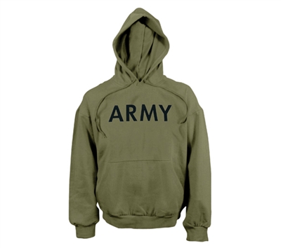 Rothco Olive Drab Army Hooded Sweatshirt - 9172