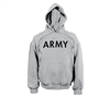 Rothco Grey Army Hooded Sweatshirt - 9189