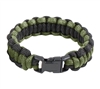Rothco Black and Olive Drab Paracord Bracelet - 921