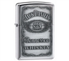 ZIPPO Jack Daniels Pewter Emblem Lighter - 250JD.427
