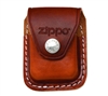 Zippo Brown Leather Lighter Pouch LPCB