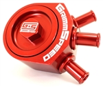 Grimmspeed Air Oil Separator Red - Subaru Turbo 02-07 WRX/ 04+STI