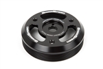 Grimmspeed Lightweight Crank Pulley Black - Subaru All FA/FB Engines