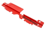 Grimmspeed Radiator Shroud w/ Tool Tray RED - Subaru LGT