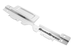 Grimmspeed Radiator Shroud w/ Tool Tray STAINLESS - Subaru LGT