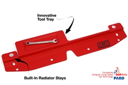 Grimmspeed Radiator Shroud w/ Tool Tray STAINLESS - Subaru 08+ Impreza/WRX/STi