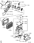 Mitsubishi OEM Air Cleaner Air Flow Sensor Gasket