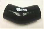 ETS 2" 45 Degree Black Silicone Coupler