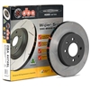 Mitsubishi Evolution 8/9 DBA 4000 Slotted Rear Rotors dba4000evorear