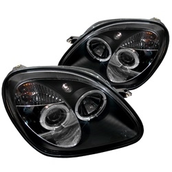 Spyder Auto Mercedes-Benz SLK230 1998-2004 LED Halo Projector Headlights (Halogen Model Only) 5011190