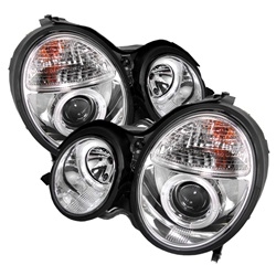 Spyder Auto Mercedes-Benz E430 2000-2002 LED Halo Projector Headlights 5011305