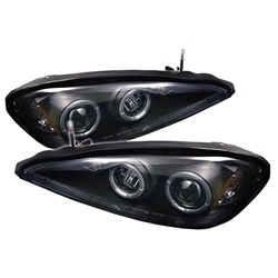 Spyder Auto Pontiac Grand Am 1999-2005 LED Halo Projector Headlights 5011640