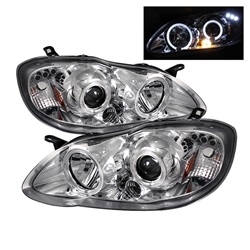 Spyder Auto Toyota Corolla 2003-2008 LED Halo Projector Headlights 5011794