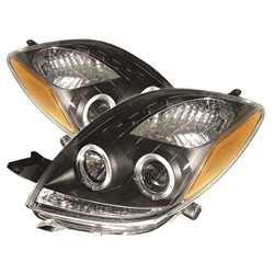 Spyder Auto Toyota Yaris 2007-2008 LED Halo Projector Headlights 5012050