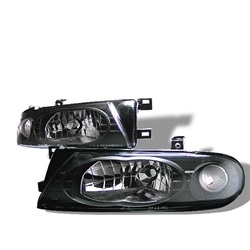 Spyder Auto Nissan Altima 1993-1997 Crystal Headlights 5012630