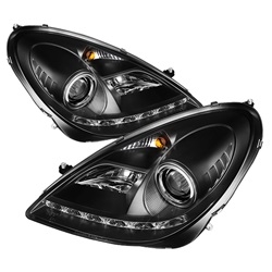 Spyder Auto Mercedes-Benz SLK55 AMG 2005-2010 DRL Projector Headlights (Xenon/HID Model Only) 5015006