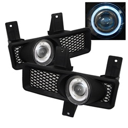 Spyder Auto Ford Expedition 1997-1998 Halo Projector Fog Lights 5021328