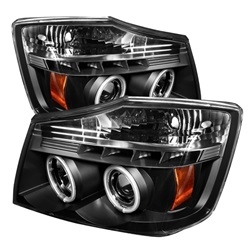 Spyder Auto Nissan Titan 2004-2014 CCFL Halo LED Projector Headlights 5030207