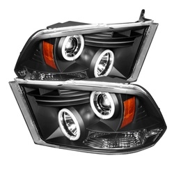 Spyder Auto Dodge Ram 4500 2011-2012 CCFL Halo LED Projector Headlights (Halogen Model Only) 5030320