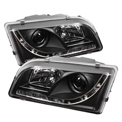 Spyder Auto Volvo S40 1997-2003 DRL Projector Headlights 5030351