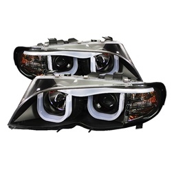 Spyder Auto BMW 330i 2002-2005 3D Halo Projector Headlights 5031877