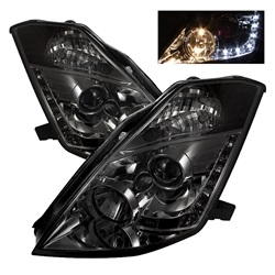 Spyder Auto Nissan 350Z 2003-2005 DRL Projector Headlights (Xenon/HID Model Only) 5032232