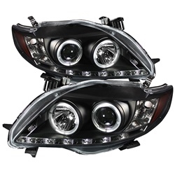 Spyder Auto Toyota Corolla 2009-2010 LED Halo DRL Headlights 5032515