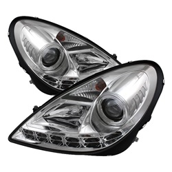 Spyder Auto Mercedes-Benz SLK280  DRL Projector Headlights (Halogen Model Only) 5032539