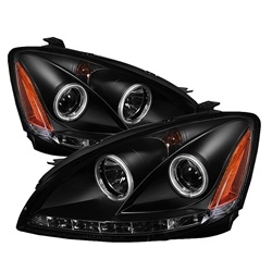 Spyder Auto Nissan Altima 2002-2004 CCFL Halo LED Projector Headlights (Halogen Model Only) 5033925
