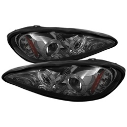 Spyder Auto Pontiac Grand Am 1999-2005 LED Halo Projector Headlights 5033994