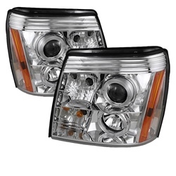 Spyder Auto Cadillac Escalade EXT 2002-2006 LED Halo DRL Headlights (Halogen Model Only) 5037930