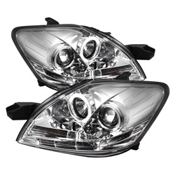 Spyder Auto Toyota Yaris 2007-2011 LED Halo DRL Headlights 5038937