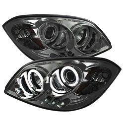 Spyder Auto Pontiac G5 2007-2009 CCFL Halo LED Projector Headlights 5041999