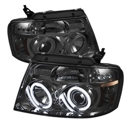 Spyder Auto Ford F-150 2004-2008 CCFL Halo LED Projector Headlights (G2 Version) 5042026