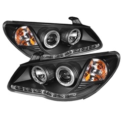 Spyder Auto Hyundai Elantra 2007-2010 LED Halo DRL Headlights 5070241